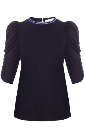 Top with ruffled sleeves, zdjęcie 1 Top with ruffled sleeves od See By Chloe